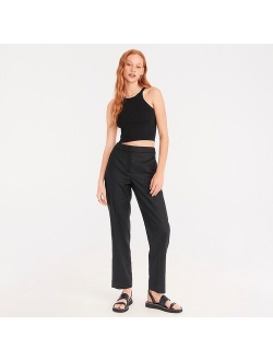 Kate straight-leg pant in stretch linen