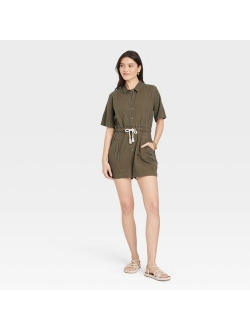 Women's Short Sleeve Boilersuit - Universal Thread