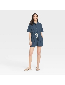 Women's Short Sleeve Boilersuit - Universal Thread