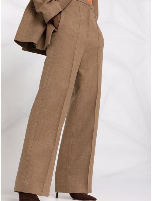 Toteme Totême wide-leg trousers