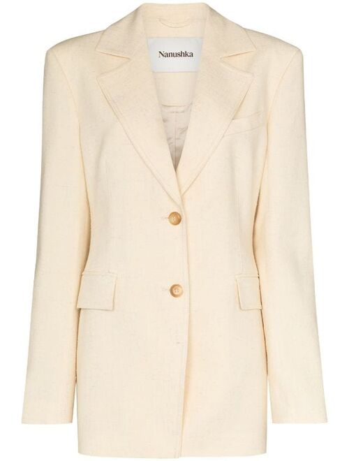 Nanushka Manouk single-breasted blazer