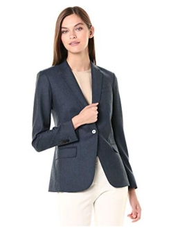 Women's One-Button Staple Blazer