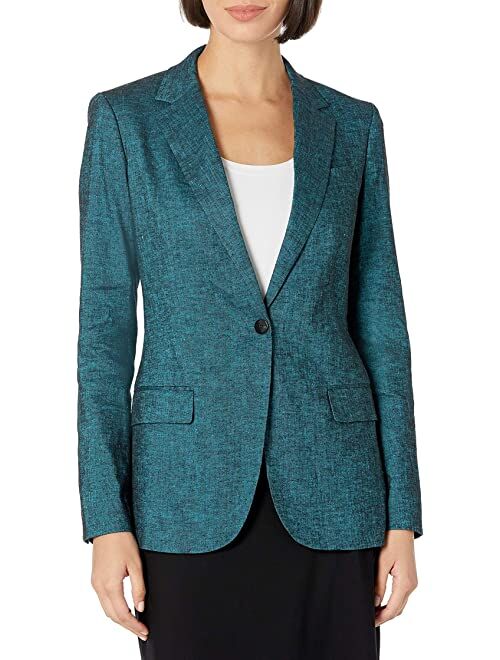 Theory Women's One-Button Staple Blazer