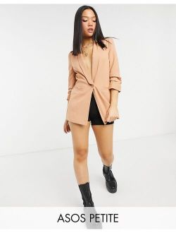 ASOS Petite ASOS DESIGN Petite mix & match suit blazer in blush