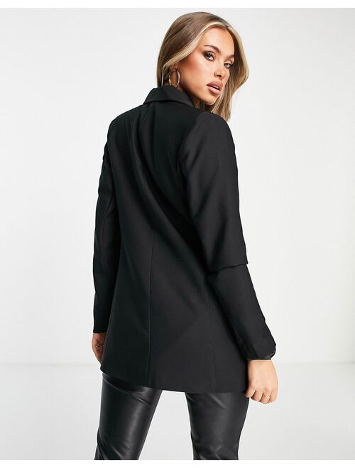 Trendyol blazer in black