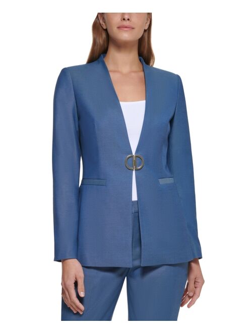 DKNY Hardware D-Ring Buckle Blazer