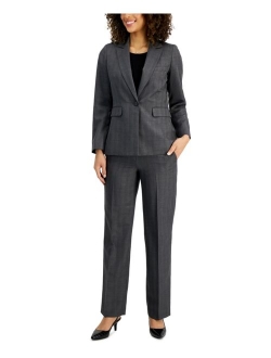 Women's Straight-Leg Pantsuit, Regular & Petite Sizes