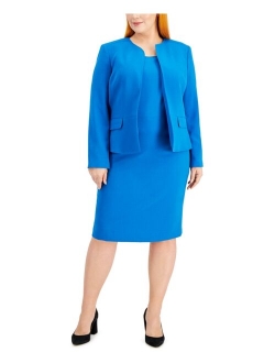 Plus Size Cardigan Jacket & Sheath Dress