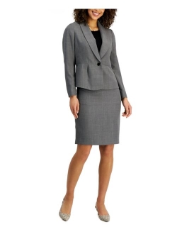 Women's Shawl-Collar Skirt Suit