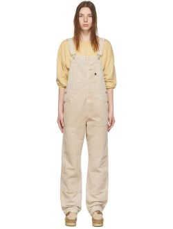 WORK IN PROGRESS Beige Sonora Double Knee Overalls