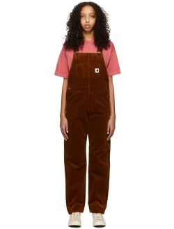 WORK IN PROGRESS Brown Cotton Overalls