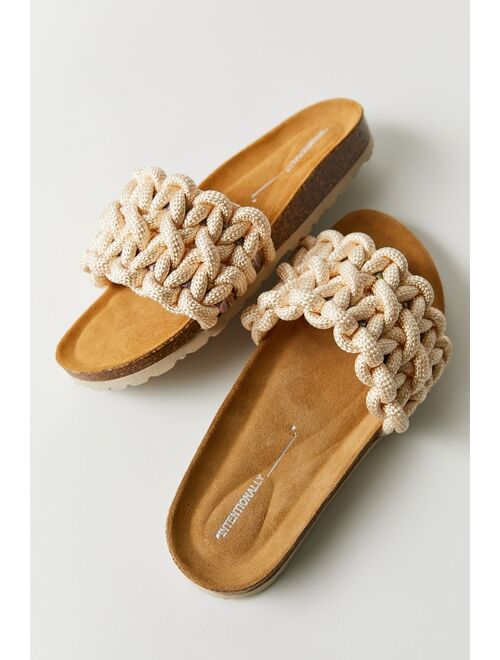 Intentionally Blank Macrame Sandal