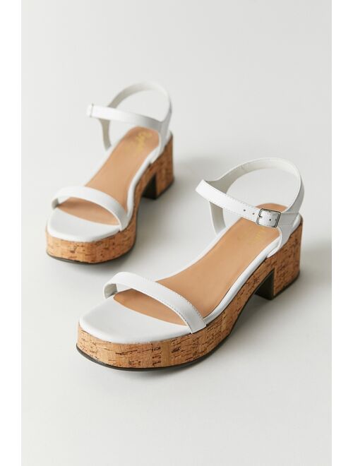 Seychelles Rest Assured Cork Heeled Sandal