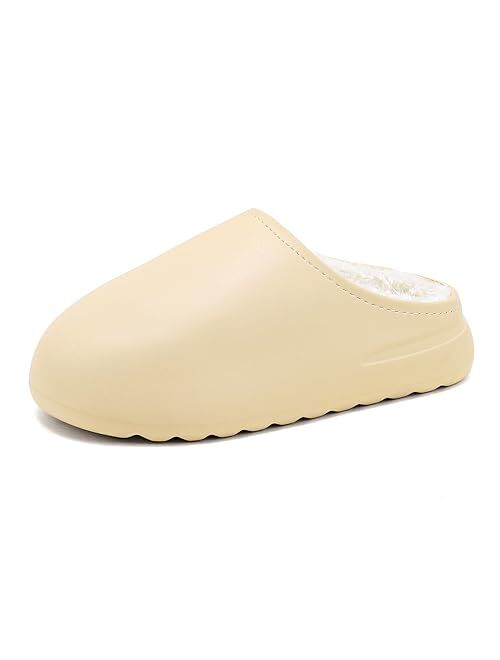 Youermei Platform Pillow Slippers Slides for Women and Men, EVA Anti-Slip Cloud Slippers Lightweight Spa Open Toe Shower Sandals for Indoor & Outdoor