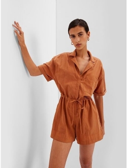 LENZING TENCEL Lyocell Utility Romper