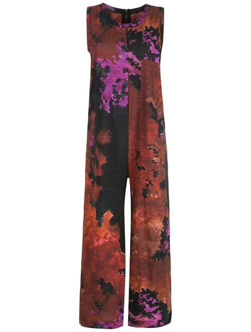 Osklen pocket tie-dye jumpsuit