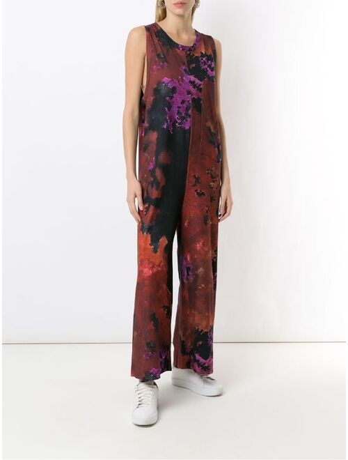 Osklen pocket tie-dye jumpsuit