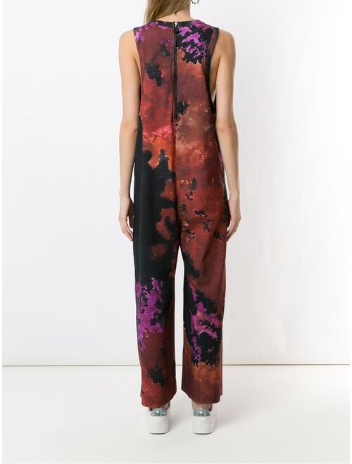 Osklen pocket tie-dye jumpsuit