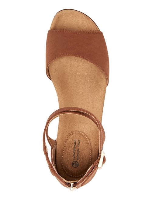 Giani Bernini Ellenaa Wedge Sandals, Created for Macy's