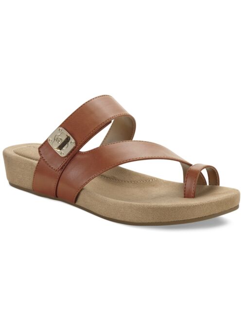 Giani Bernini Rilleyy Footbed Flat Sandals, Created for Macy's