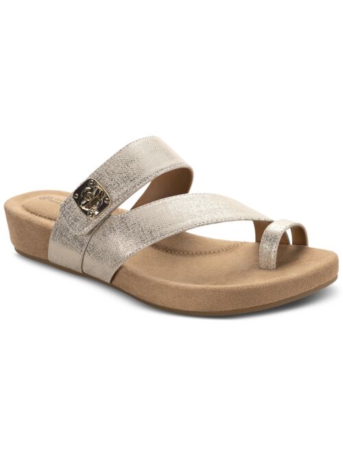 Giani Bernini Rilleyy Footbed Flat Sandals, Created for Macy's