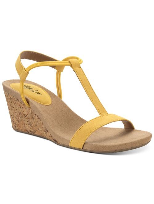 Style & Co Mulan Wedge Sandals, Created for Macy's