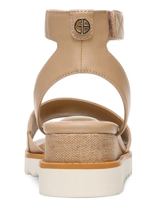 Giani Bernini Constancia Ankle-Strap Wedge Sandals, Created for Macy's