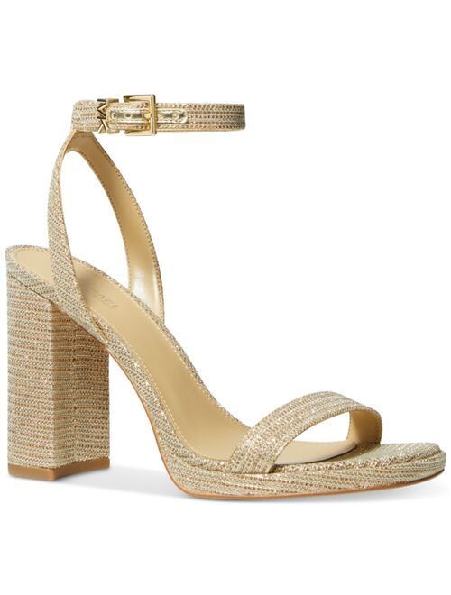 MICHAEL Michael Kors Women's Angela Ankle-Strap Dress Sandals