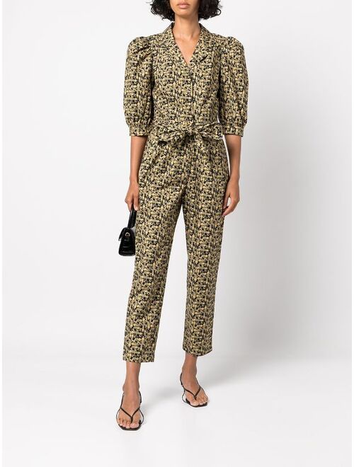 Lhd Casitas mermaid-print jumpsuit