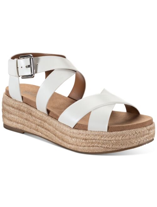 Style & Co Emalinee Espadrille Platform Wedge Sandals, Created for Macy's