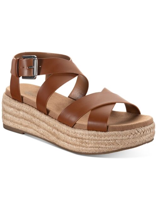 Style & Co Emalinee Espadrille Platform Wedge Sandals, Created for Macy's