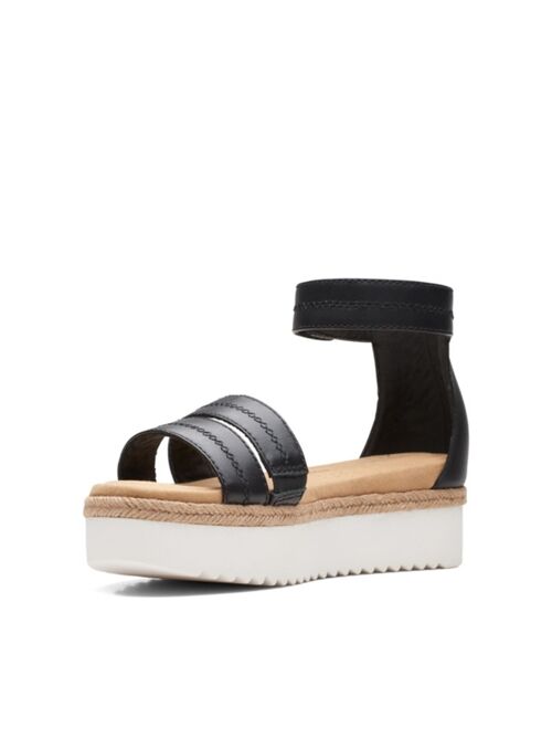 Clarks Women's Collection Lana Glide Wedge Sandals