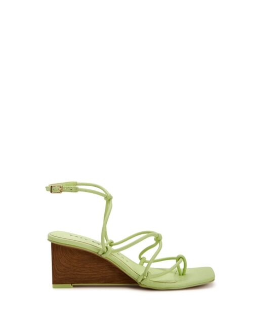 Katy Perry Women's The Irisia Knotted Strappy Wedge Sandals