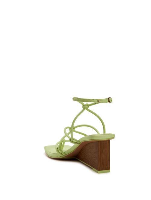 Katy Perry Women's The Irisia Knotted Strappy Wedge Sandals