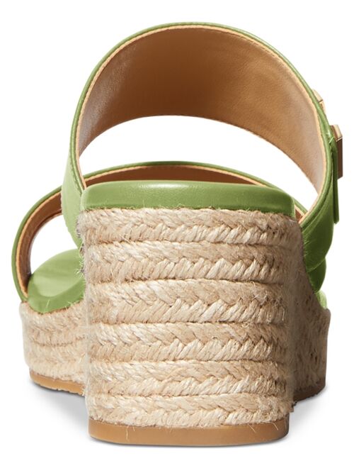 Michael Michael Kors Women's Sidney Mid Wedge Espadrille Sandals