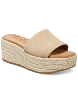 Zodiac Women's June Platform Espadrille Wedge Sandals