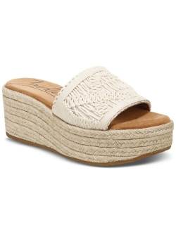 Zodiac Women's June Platform Espadrille Wedge Sandals