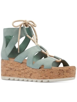 Women's Cameron Flatform Lace Wedge Sandals