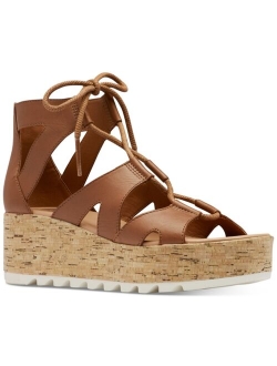 Women's Cameron Flatform Lace Wedge Sandals