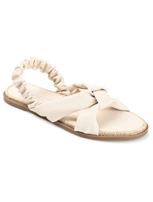 Journee Collection Women's Kiandra Flat Sandals