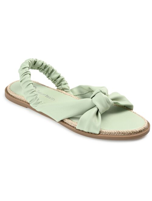 Journee Collection Women's Kiandra Flat Sandals