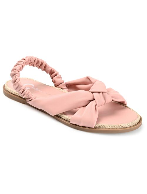 Journee Collection Women's Kiandra Flat Sandals