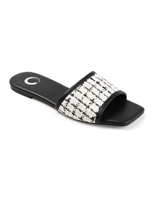 Journee Collection Women's Mikala Slide Sandals