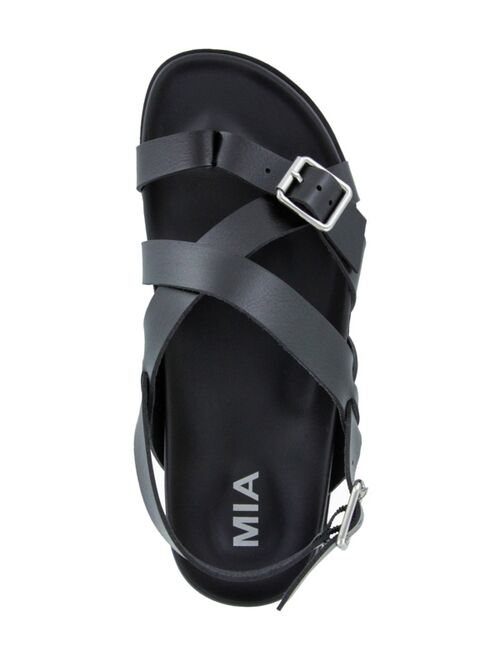 MIA Women's Melinda Strappy Flat Sandals