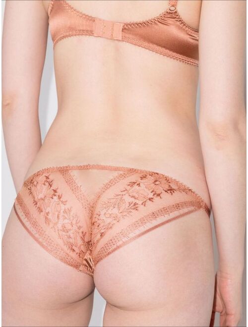 Agent Provocateur Tanya lace-embroidered briefs