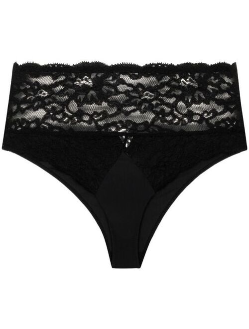 Fleur Du Mal Charlotte high-waisted briefs