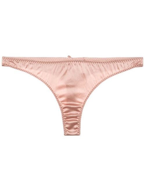 Fleur Du Mal Luxe thong