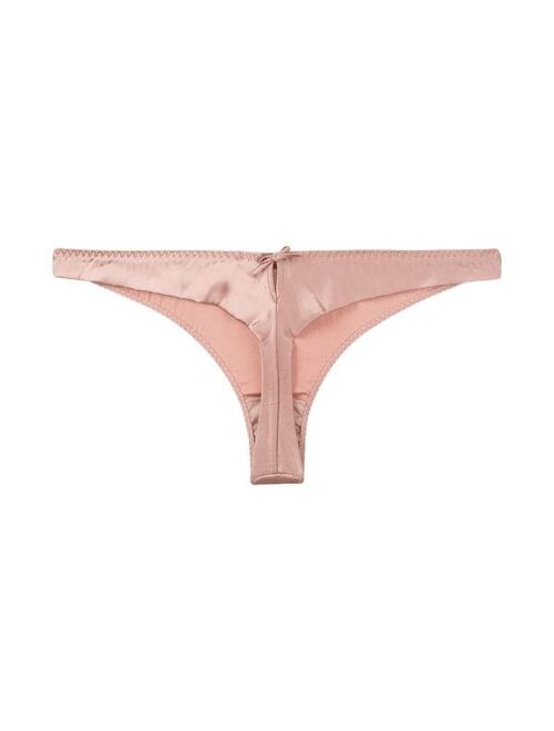 Fleur Du Mal Luxe thong