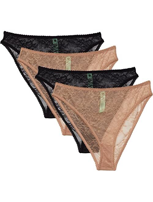 Honeydew Intimates Lexi High-Cut Bikini 4-Pack