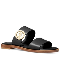 Women's Summer Double Band Slip-On Flat Sandals